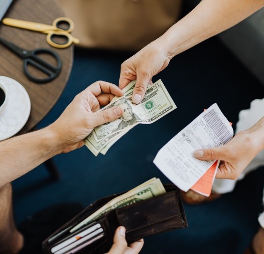 Process payments automatically with Creative Splits.