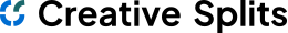 Creative Splits logo for royalty management software